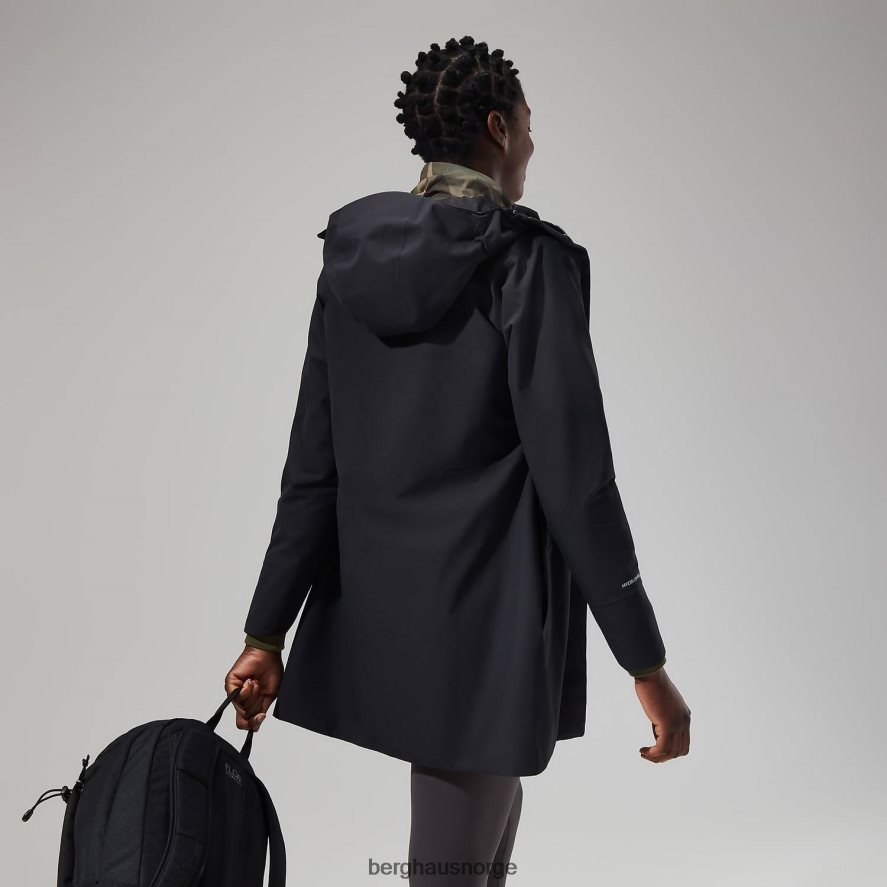 omeara lang jakke Berghaus kvinner svart F262D6327 klær