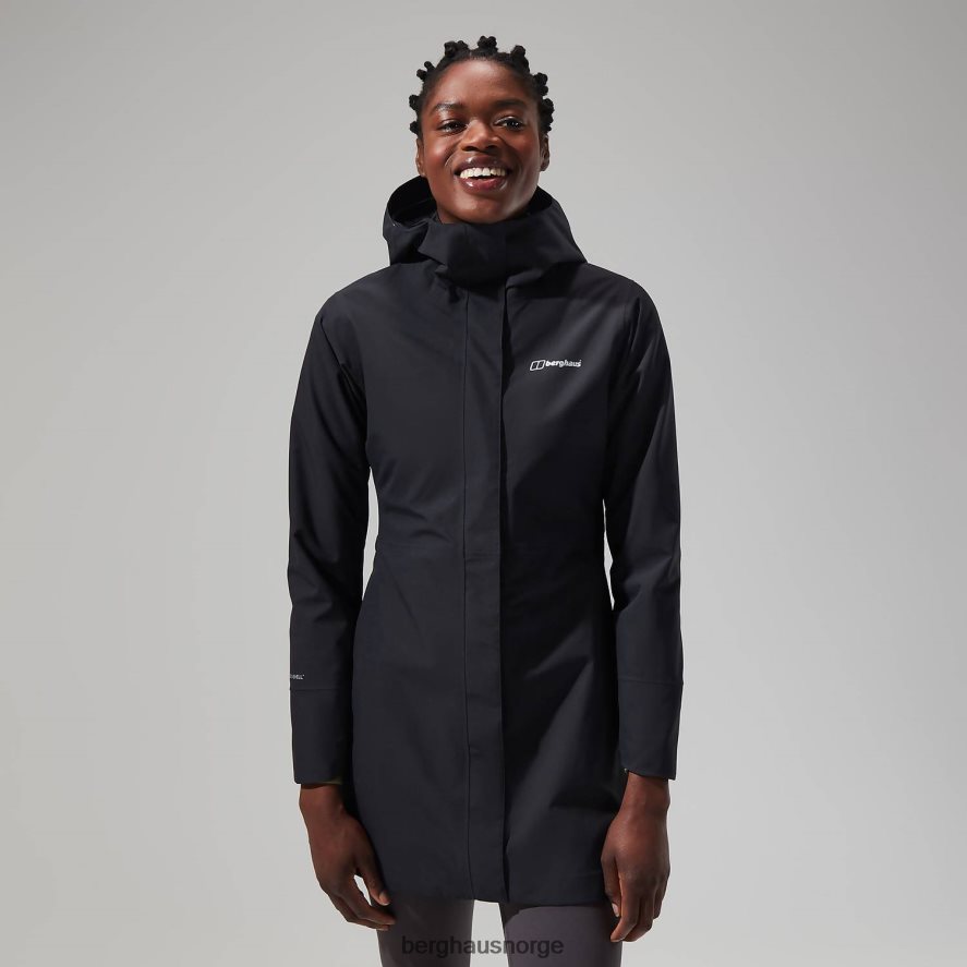 omeara lang jakke Berghaus kvinner svart F262D6327 klær