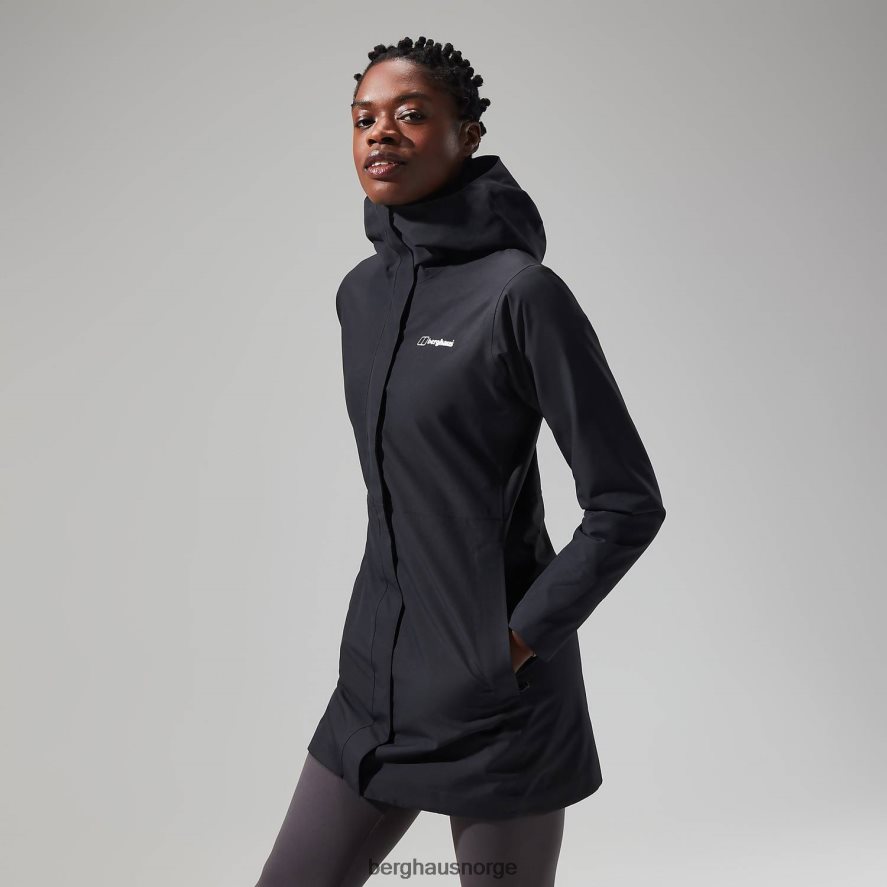 omeara lang jakke Berghaus kvinner svart F262D6327 klær