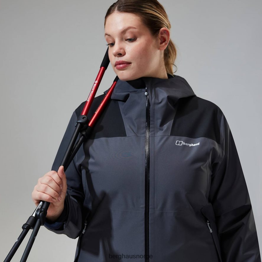 paclite dynak jakke Berghaus kvinner svart F262D6320 klær