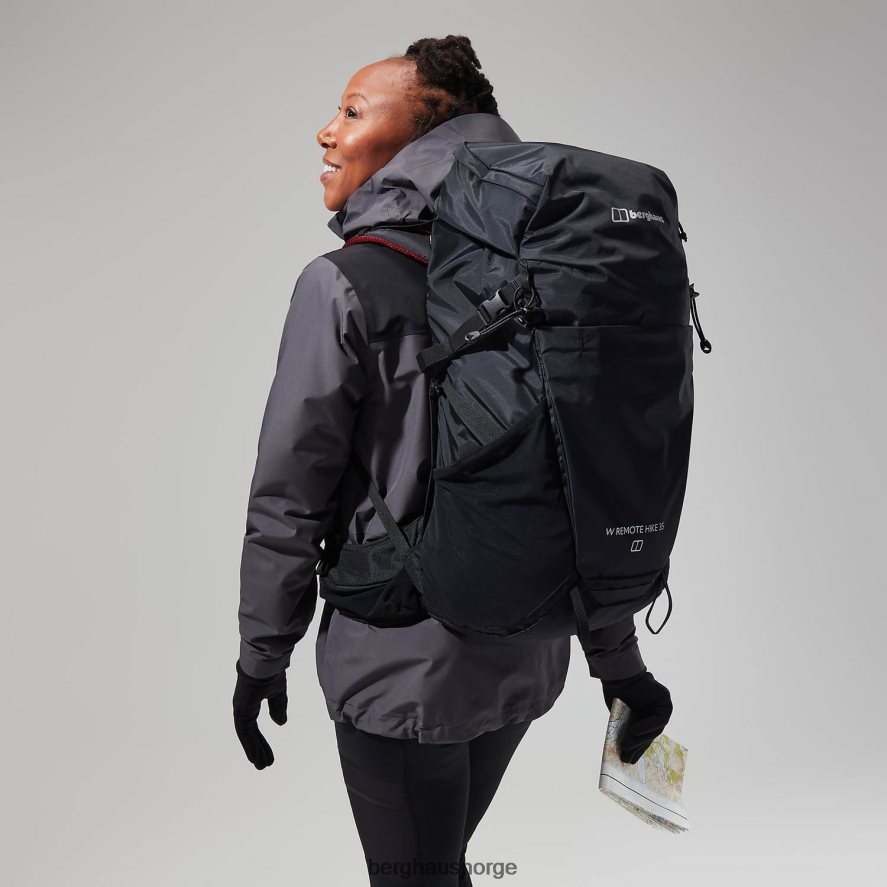 paclite dynak jakke Berghaus kvinner svart F262D6320 klær