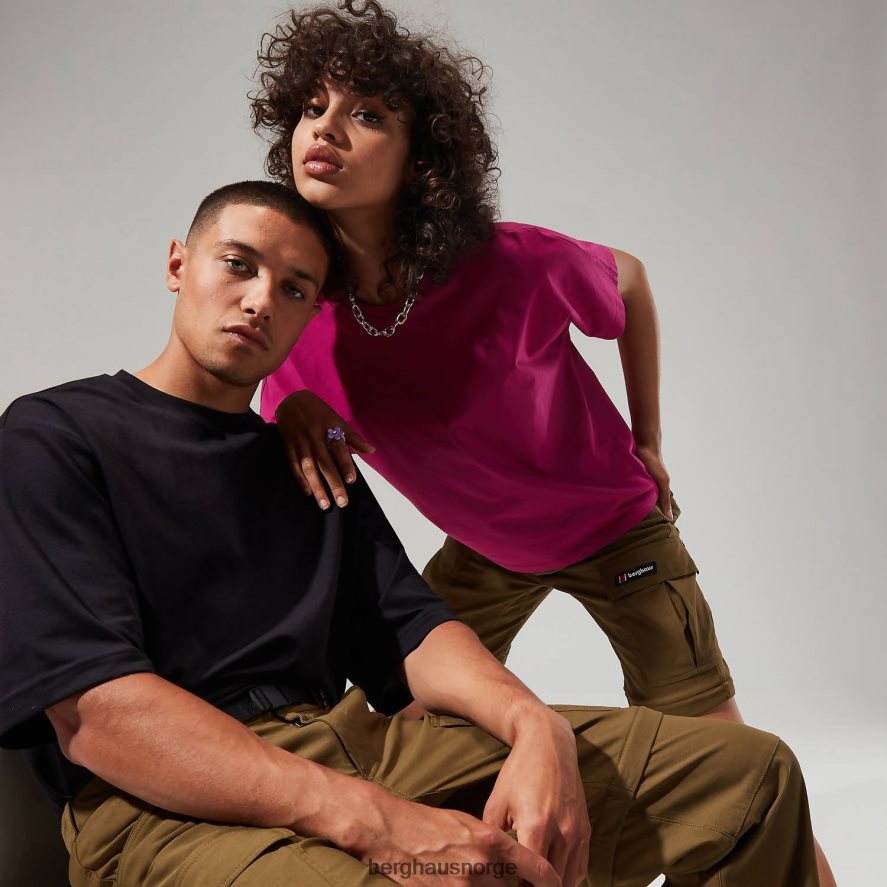 dolpa zip off cargo bukse Berghaus menn mørk grønn F262D6262 klær