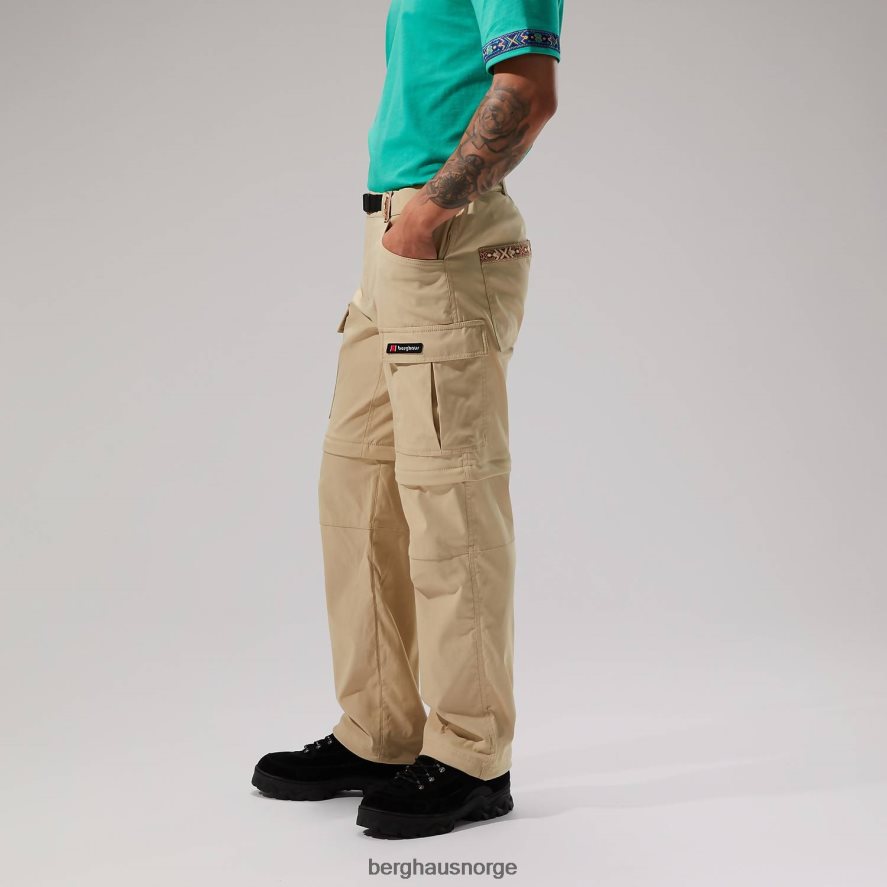 dolpa zip off cargo bukse Berghaus menn naturlig F262D6267 klær