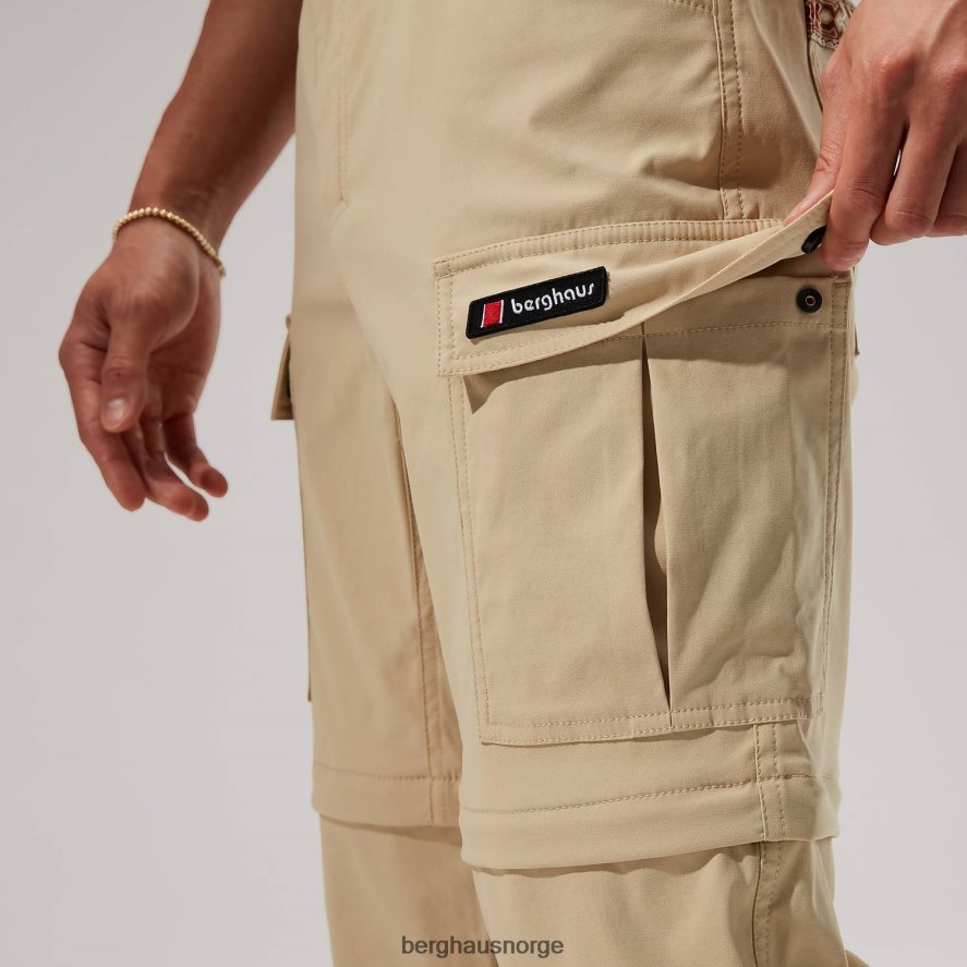 dolpa zip off cargo bukse Berghaus menn naturlig F262D6267 klær