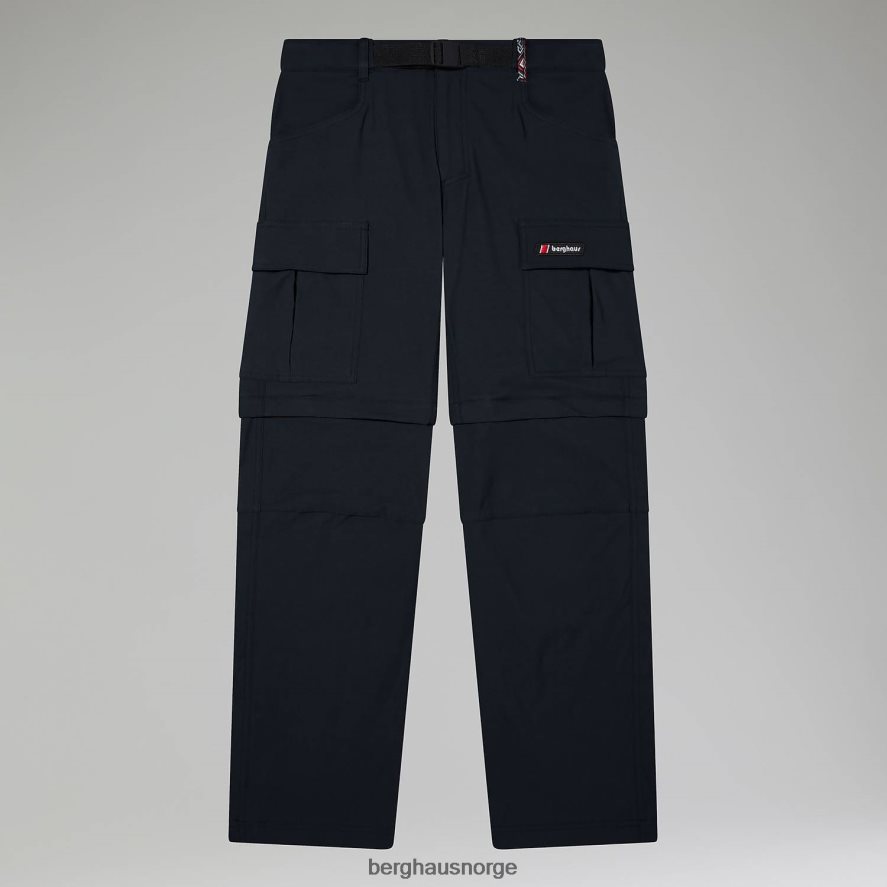 dolpa zip off cargo bukse Berghaus menn svart F262D6261 klær