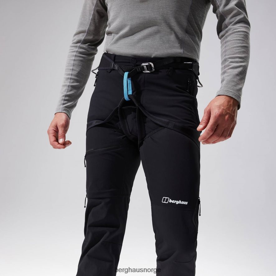 mtn guide alpinbukse Berghaus menn svart F262D6260 klær