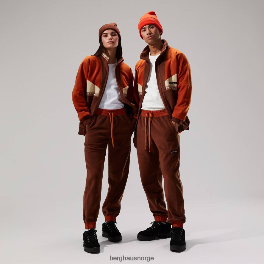 oversized fleecebukse Berghaus menn mørkebrun F262D6253 klær