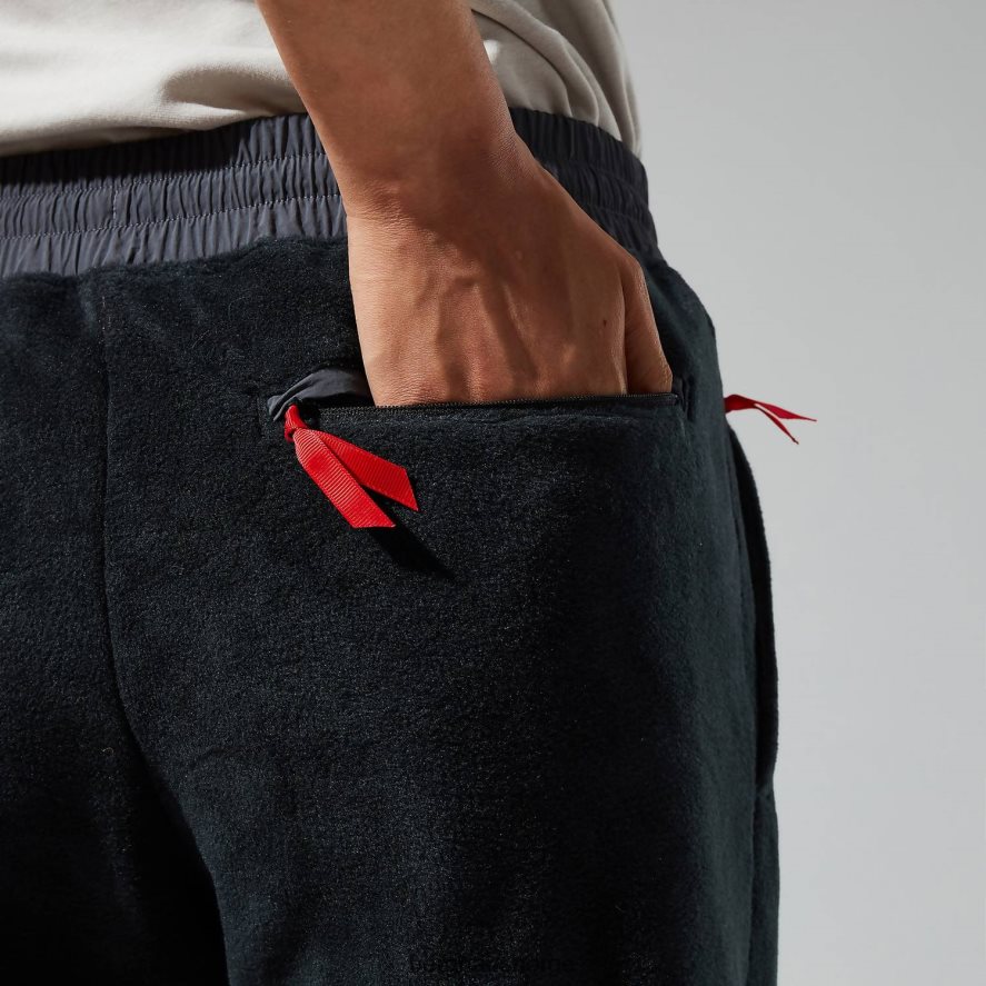 oversized fleecebukse Berghaus menn svart F262D6254 klær