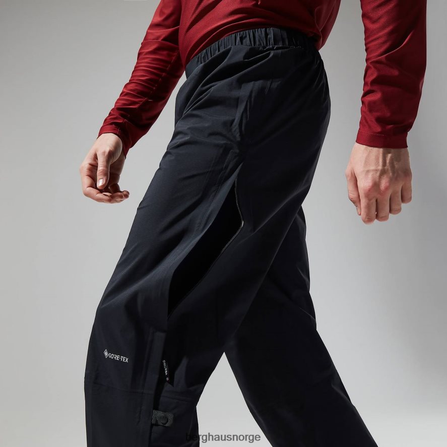 paclite bukse Berghaus menn svart F262D6246 klær