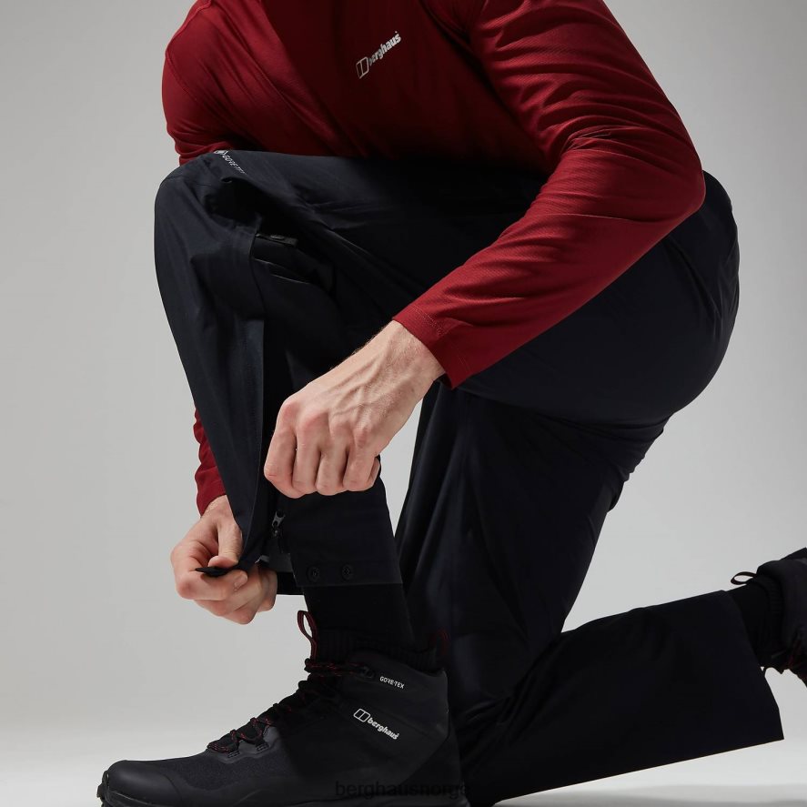 paclite bukse Berghaus menn svart F262D6246 klær