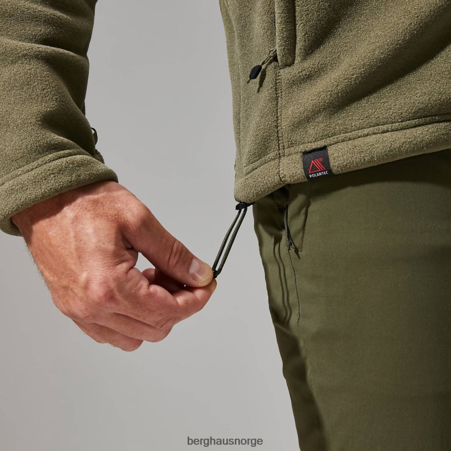 aktivitet polartec interaktiv jakke Berghaus menn mørk grønn F262D6105 klær
