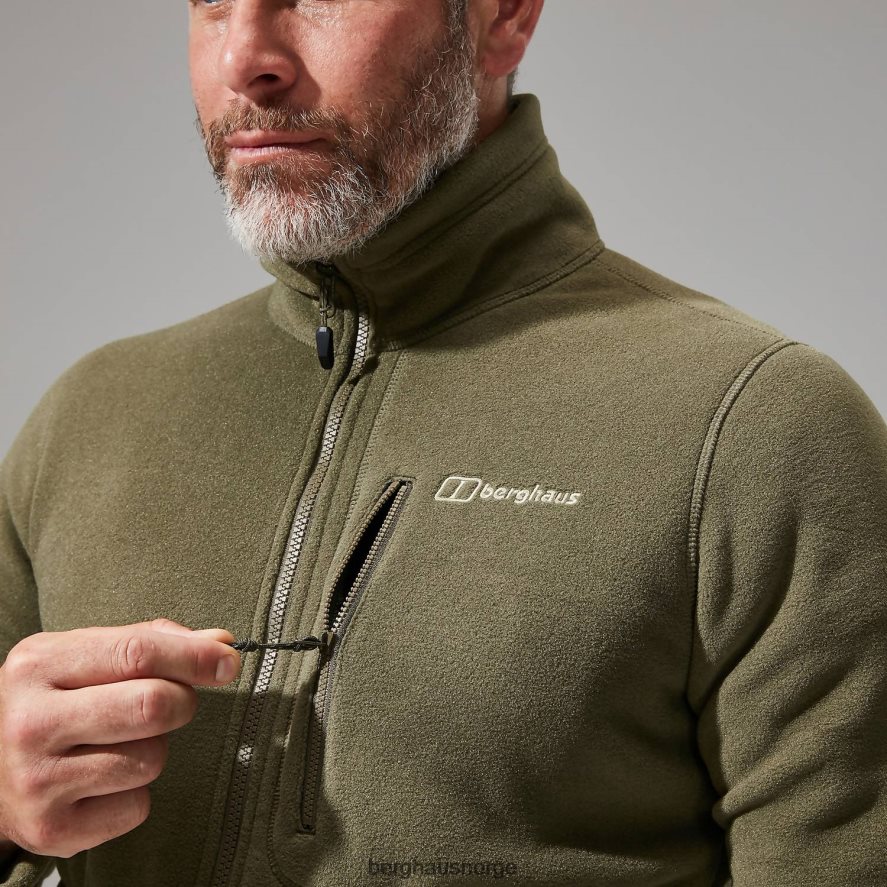 aktivitet polartec interaktiv jakke Berghaus menn mørk grønn F262D6105 klær