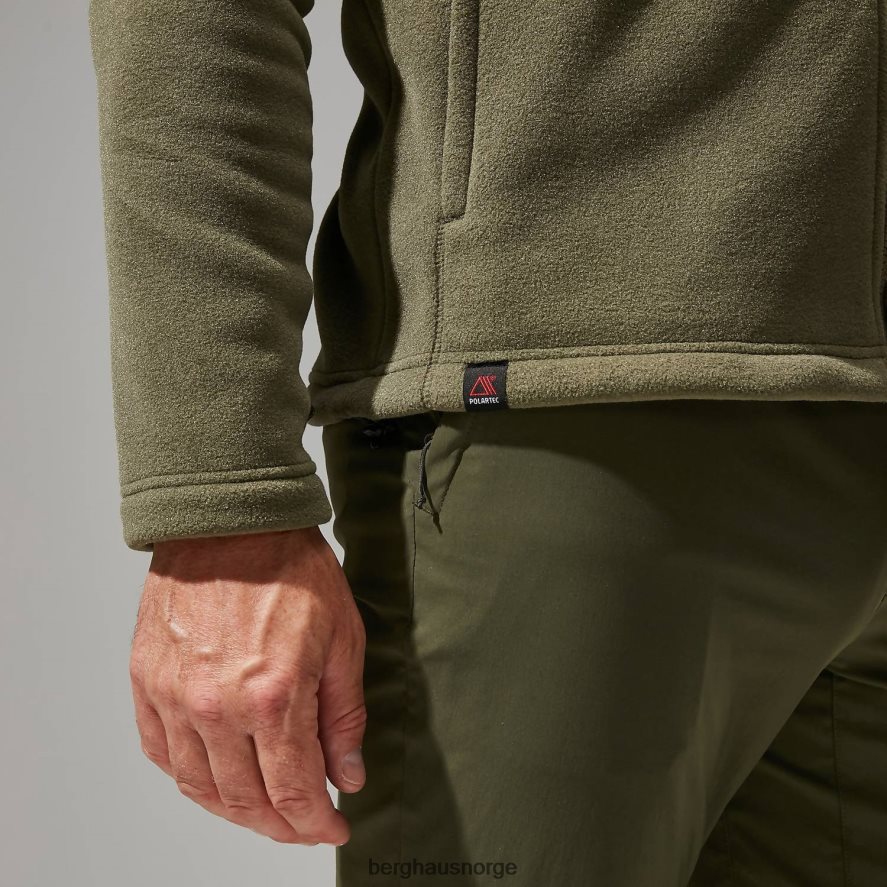 aktivitet polartec interaktiv jakke Berghaus menn mørk grønn F262D6105 klær