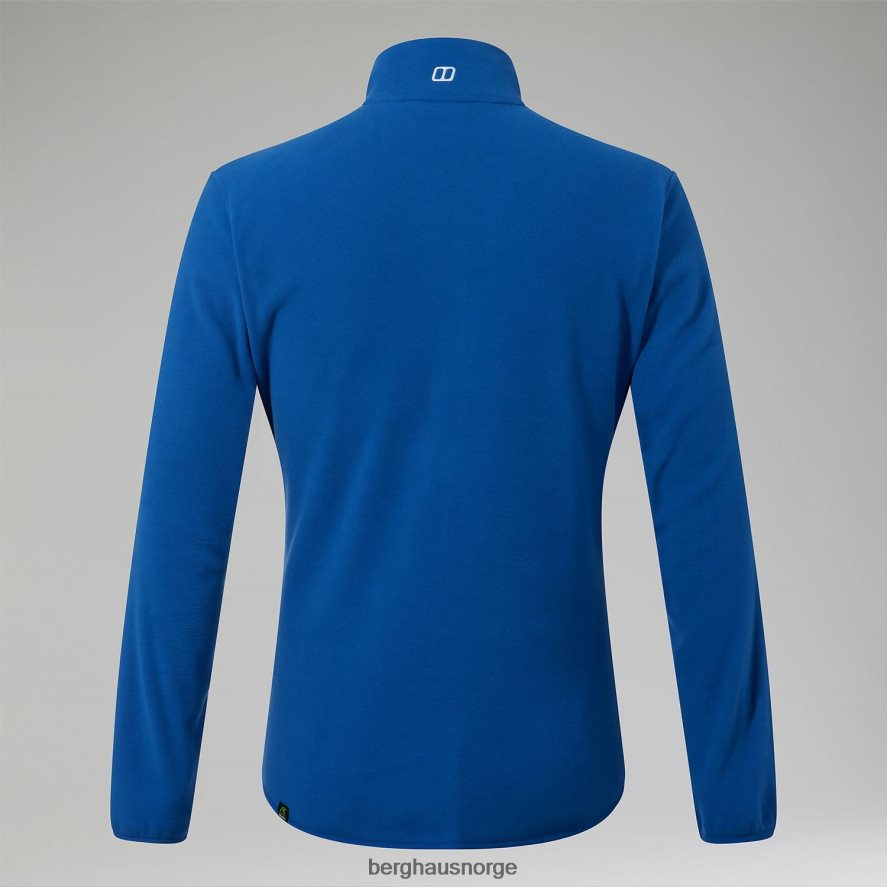 aslam micro halv glidelås fleece Berghaus menn blå/mørkeblå F262D6152 klær