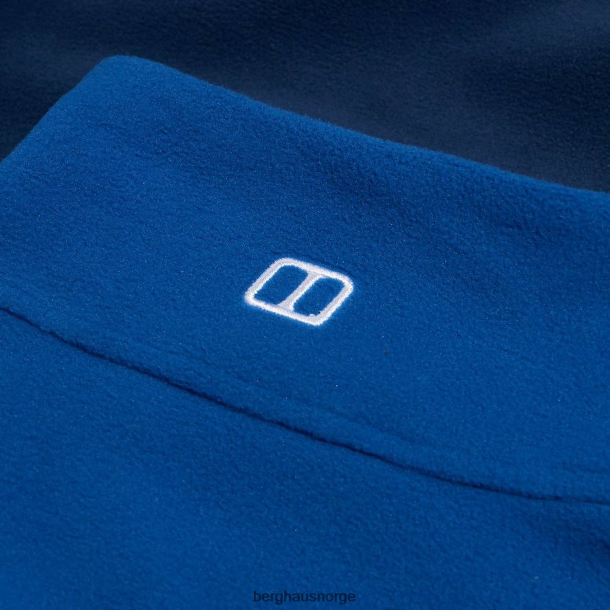 aslam micro halv glidelås fleece Berghaus menn blå/mørkeblå F262D6152 klær