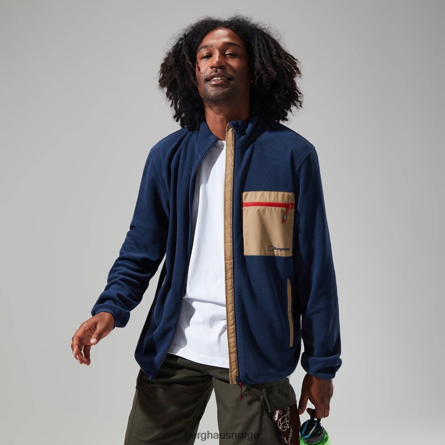 aslam mikro jakke Berghaus menn mørkeblå/naturlig F262D6140 klær