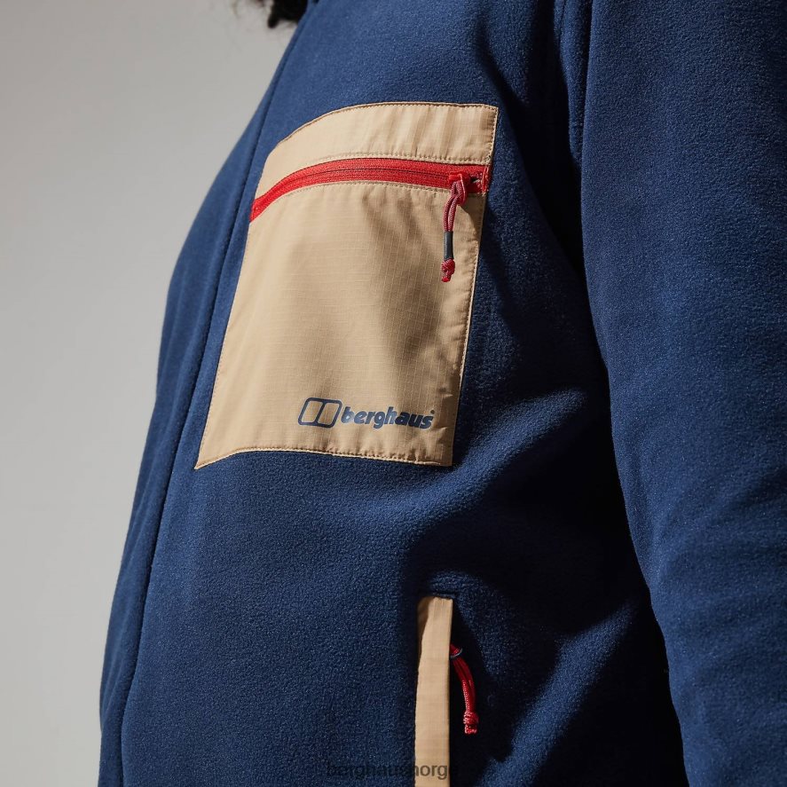 aslam mikro jakke Berghaus menn mørkeblå/naturlig F262D6140 klær