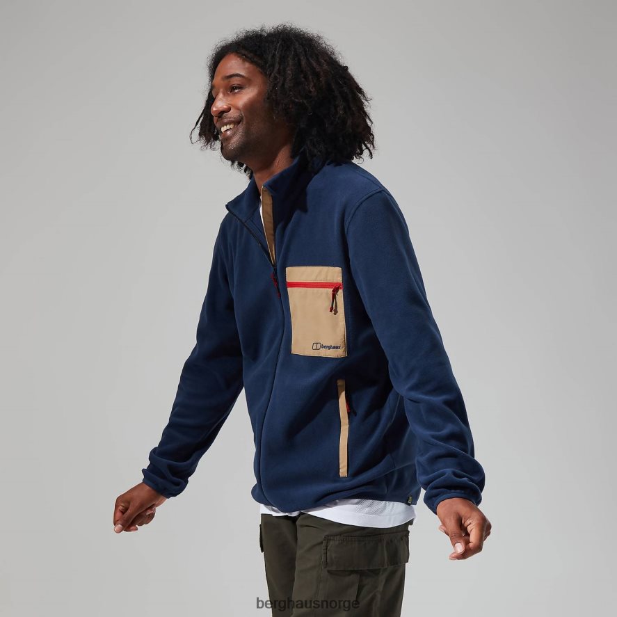 aslam mikro jakke Berghaus menn mørkeblå/naturlig F262D6140 klær