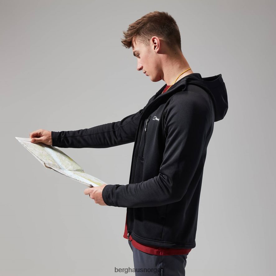 carnot hettejakke Berghaus menn svart F262D6122 klær