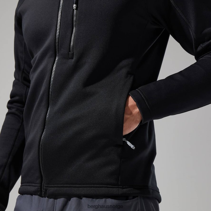 carnot hettejakke Berghaus menn svart F262D6122 klær