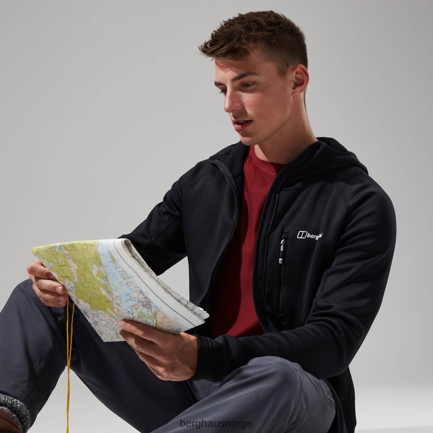 carnot hettejakke Berghaus menn svart F262D6122 klær