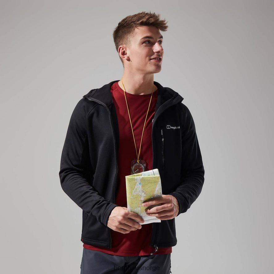 carnot hettejakke Berghaus menn svart F262D6122 klær