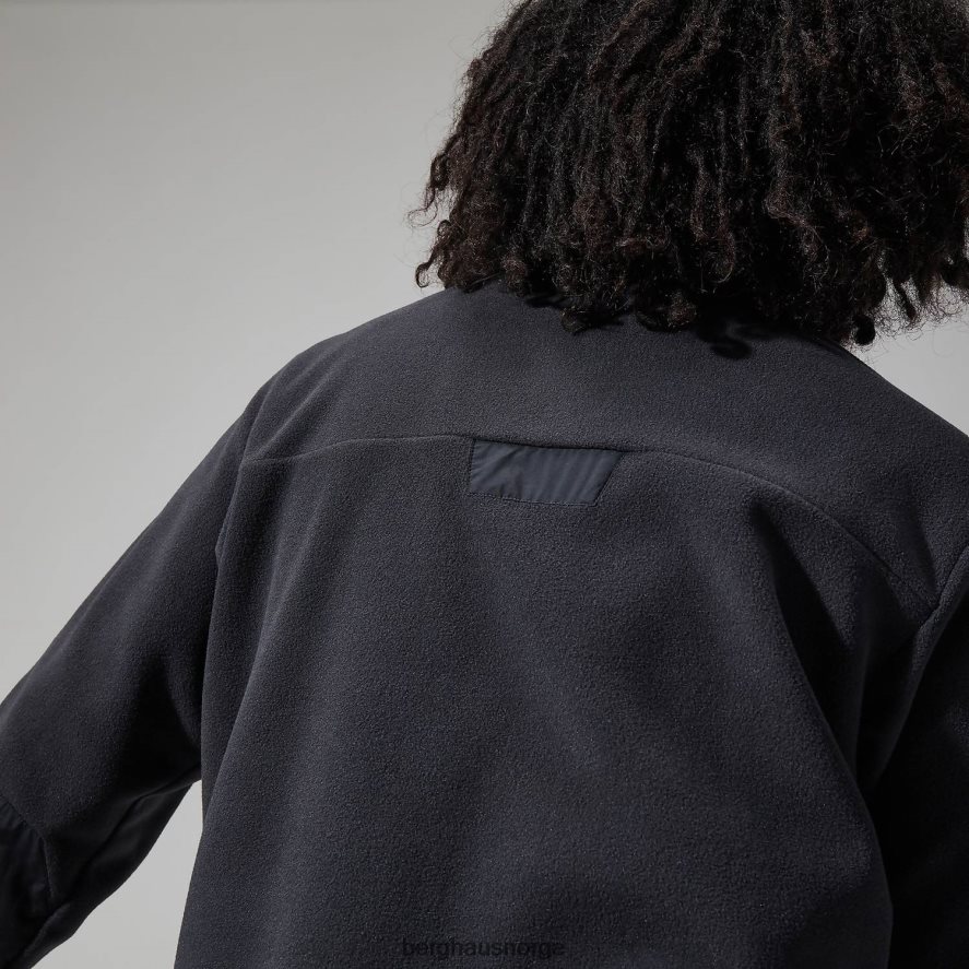 fleecejakke i tannen Berghaus menn kulsvart F262D6162 klær