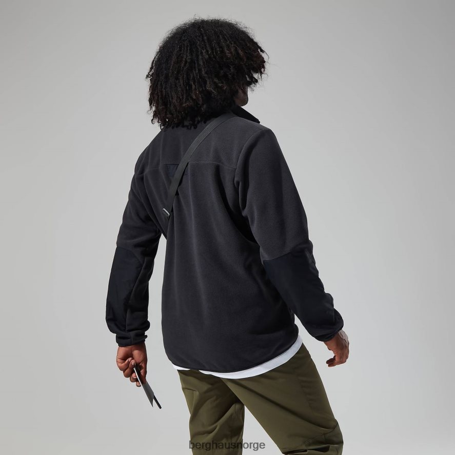 fleecejakke i tannen Berghaus menn kulsvart F262D6162 klær