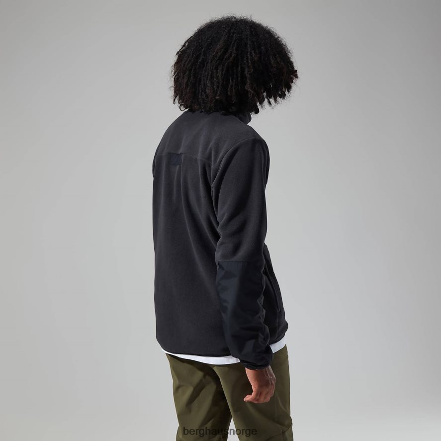 fleecejakke i tannen Berghaus menn kulsvart F262D6162 klær