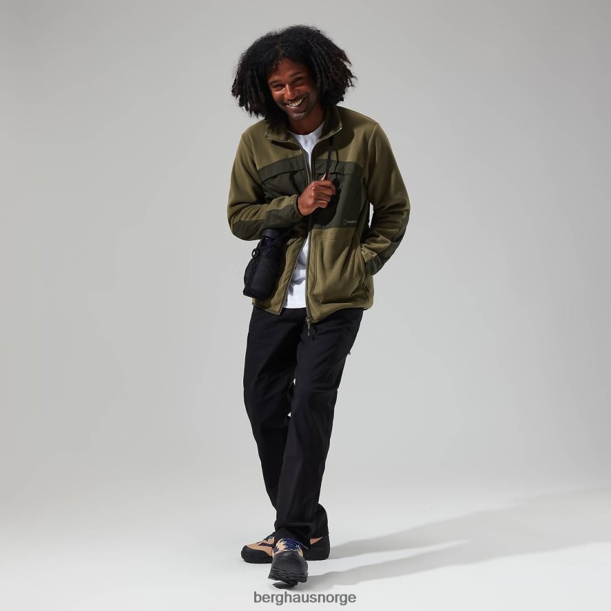fleecejakke i tannen Berghaus menn olivennatt/skognatt F262D6164 klær