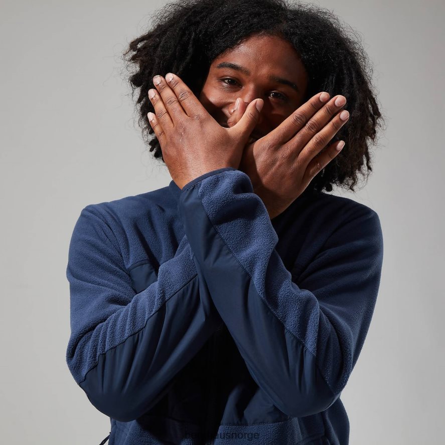 fleecejakke i tannen Berghaus menn skumring/marine blazer F262D6163 klær