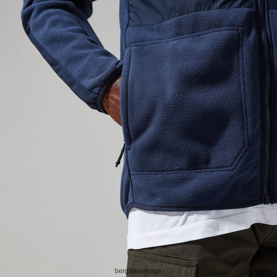 fleecejakke i tannen Berghaus menn skumring/marine blazer F262D6163 klær