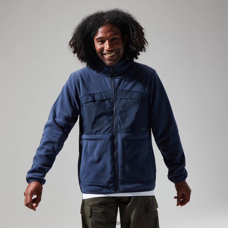 fleecejakke i tannen Berghaus menn skumring/marine blazer F262D6163 klær