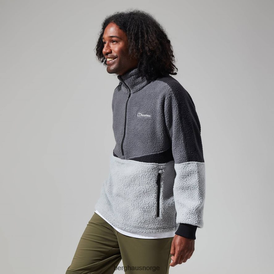 houlton halv glidelås Berghaus menn grå F262D6117 klær