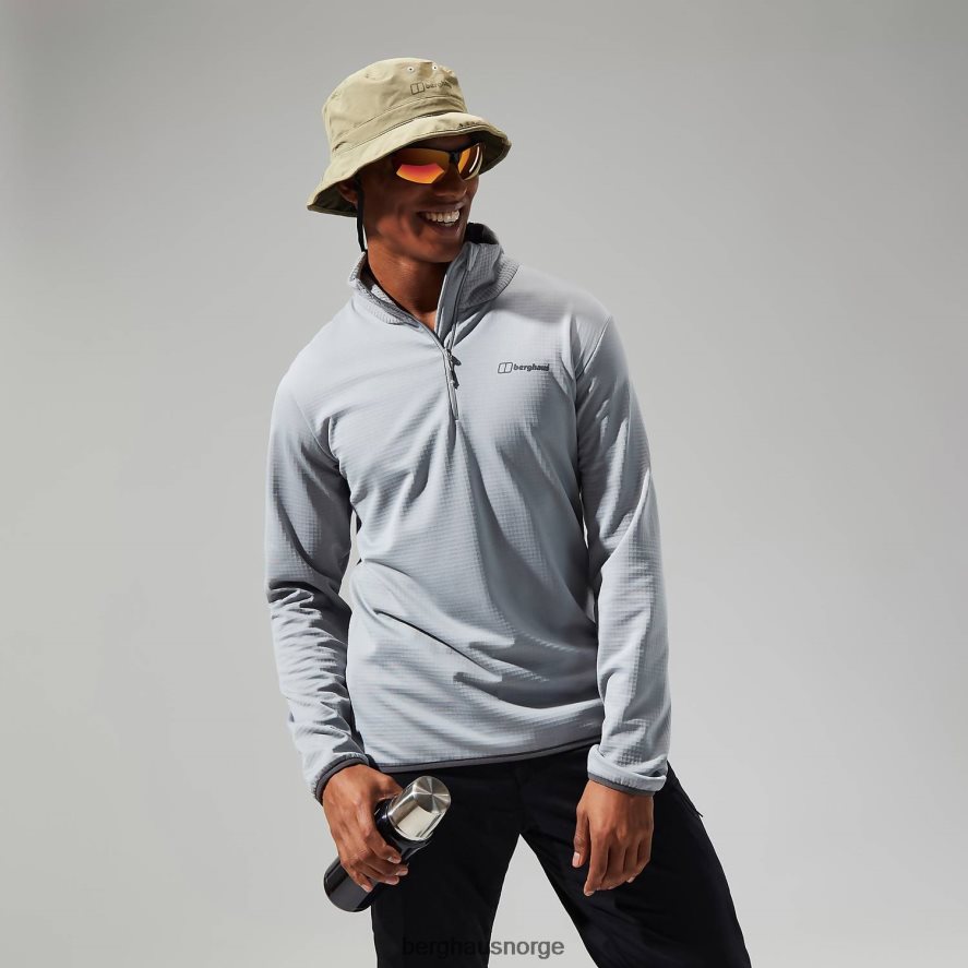keppla halv glidelås fleece Berghaus menn grå F262D6161 klær