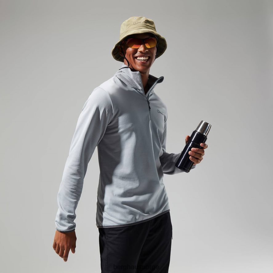 keppla halv glidelås fleece Berghaus menn grå F262D6161 klær