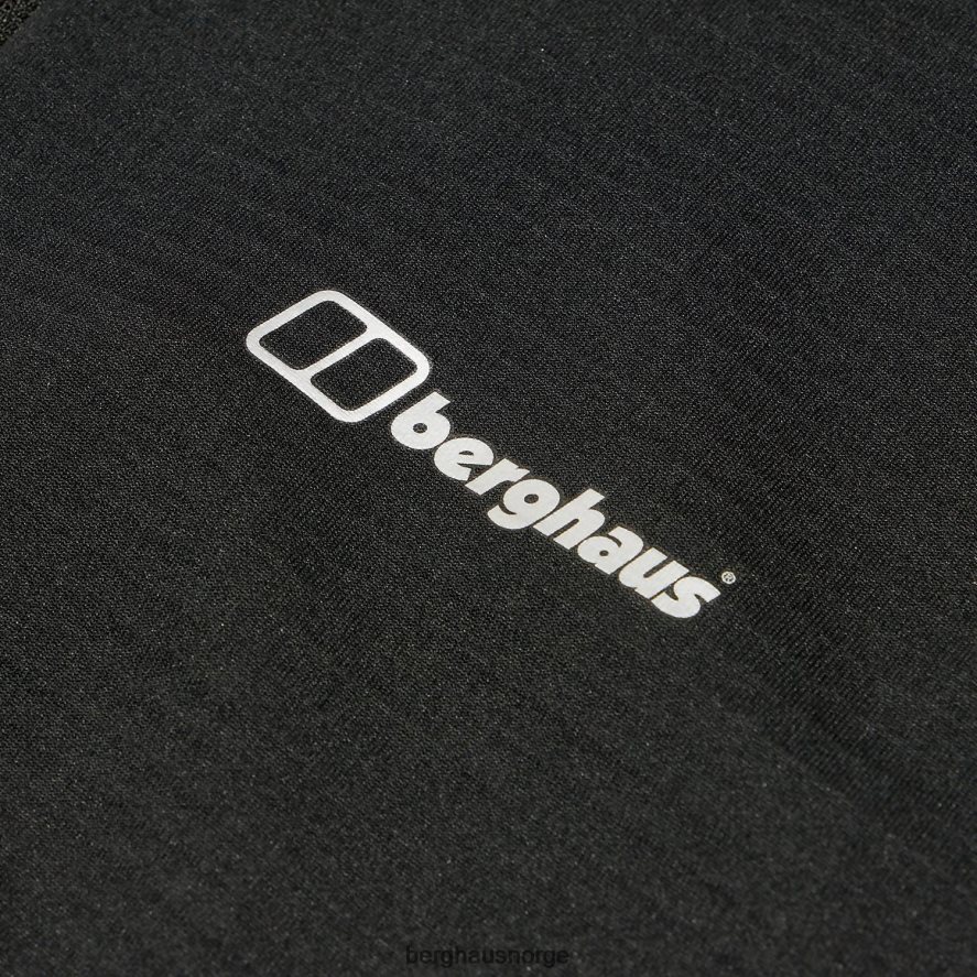 keppla halv glidelås fleece Berghaus menn svart F262D6159 klær