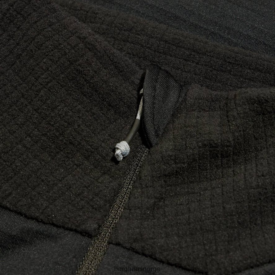 keppla halv glidelås fleece Berghaus menn svart F262D6159 klær