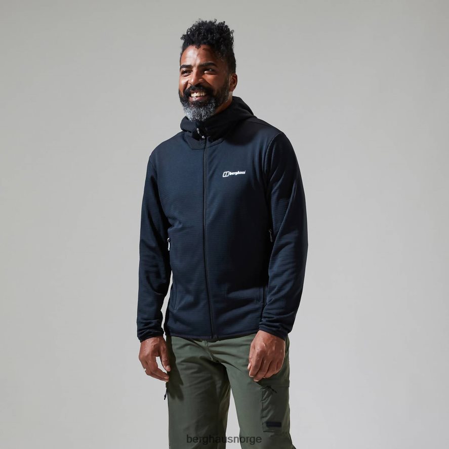 keppla hettejakke Berghaus menn svart F262D6124 klær