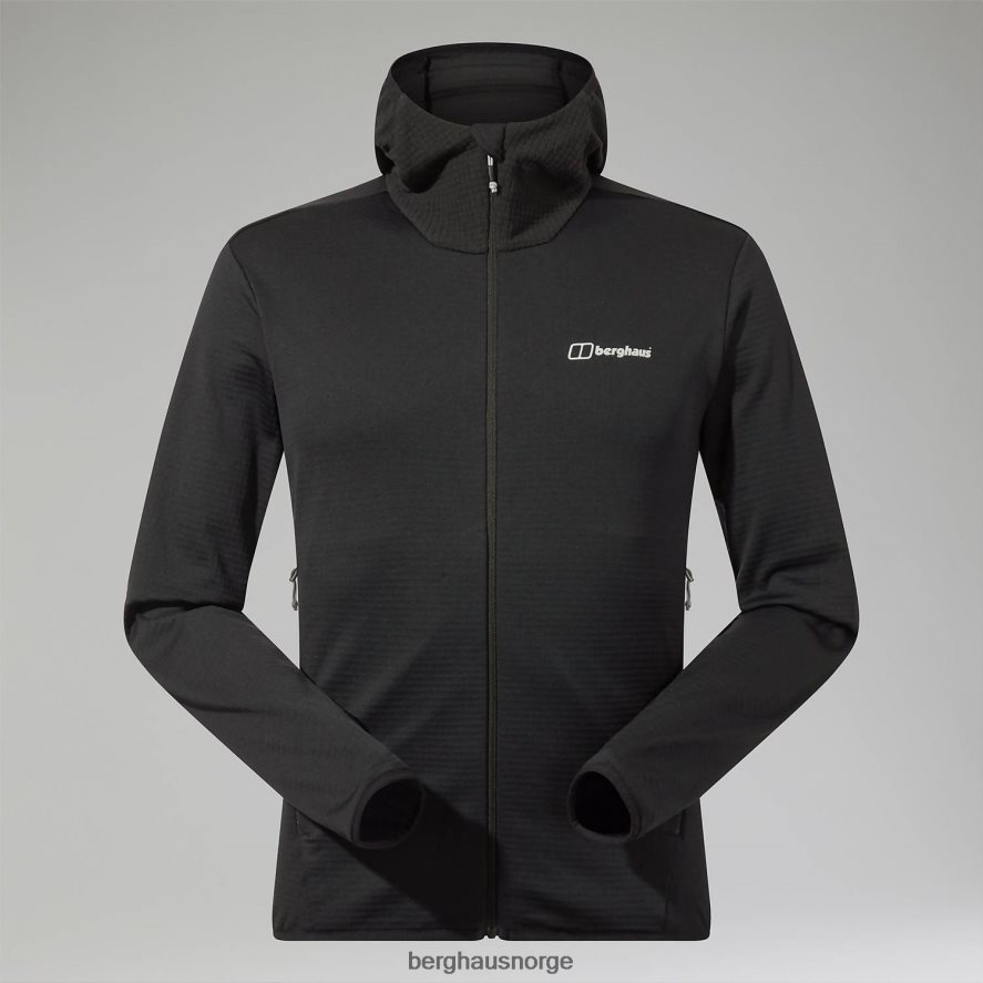 keppla hettejakke Berghaus menn svart F262D6124 klær