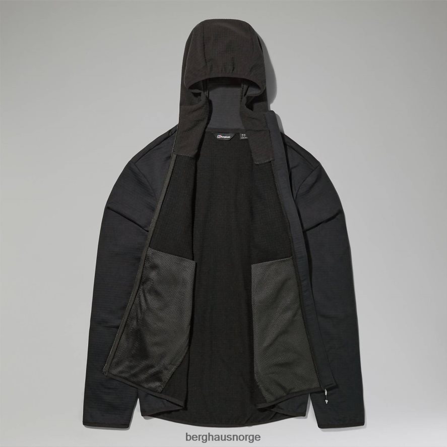 keppla hettejakke Berghaus menn svart F262D6124 klær