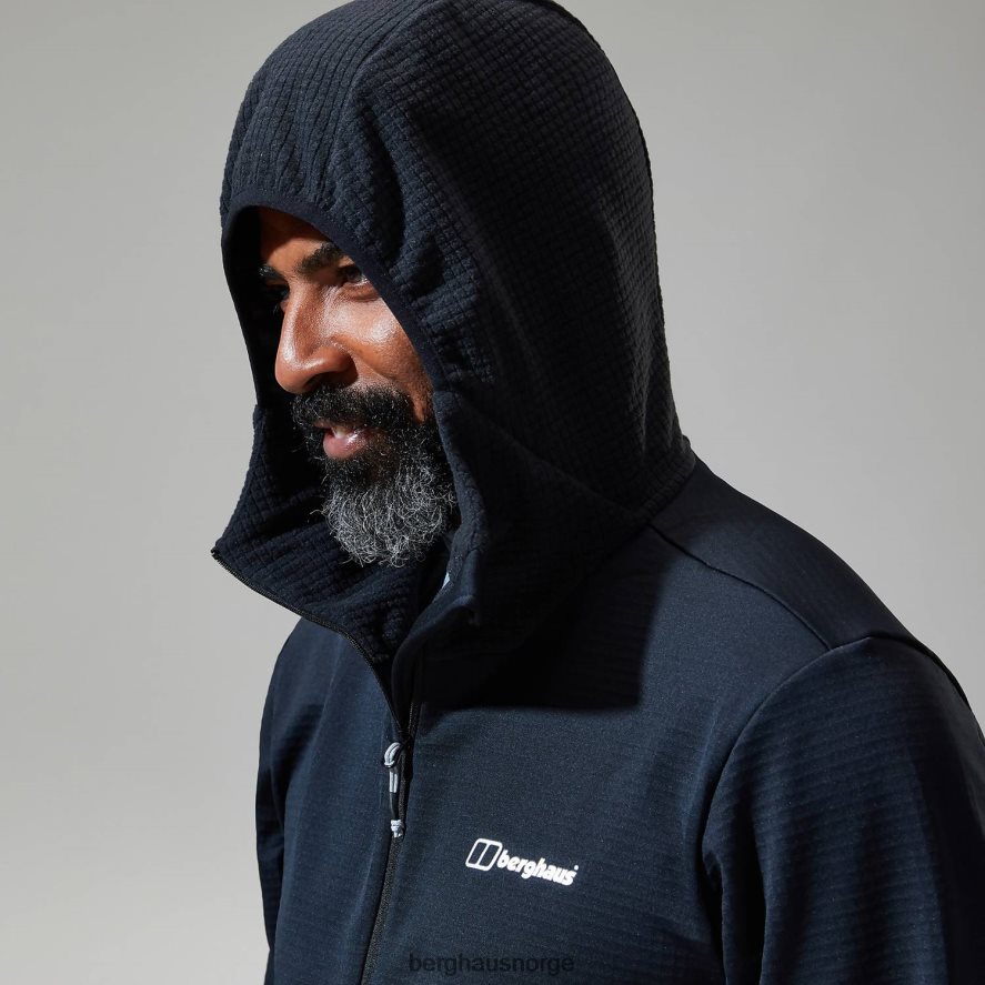 keppla hettejakke Berghaus menn svart F262D6124 klær