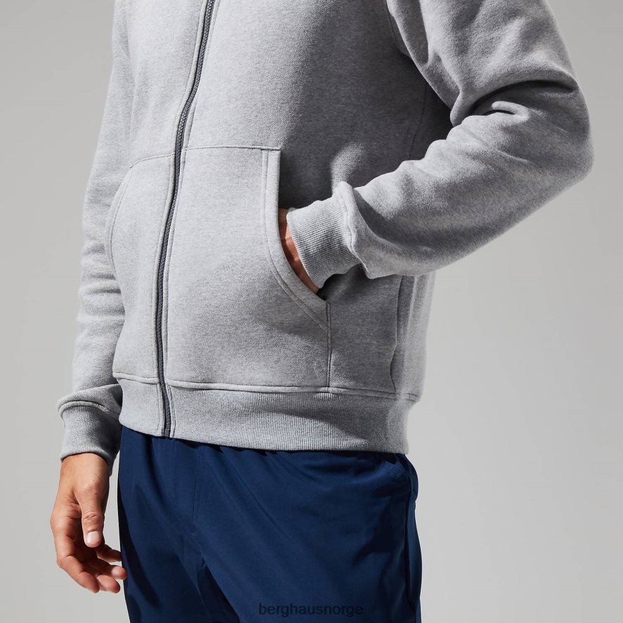 logo fz hettegenser Berghaus menn mørk grå F262D6144 klær