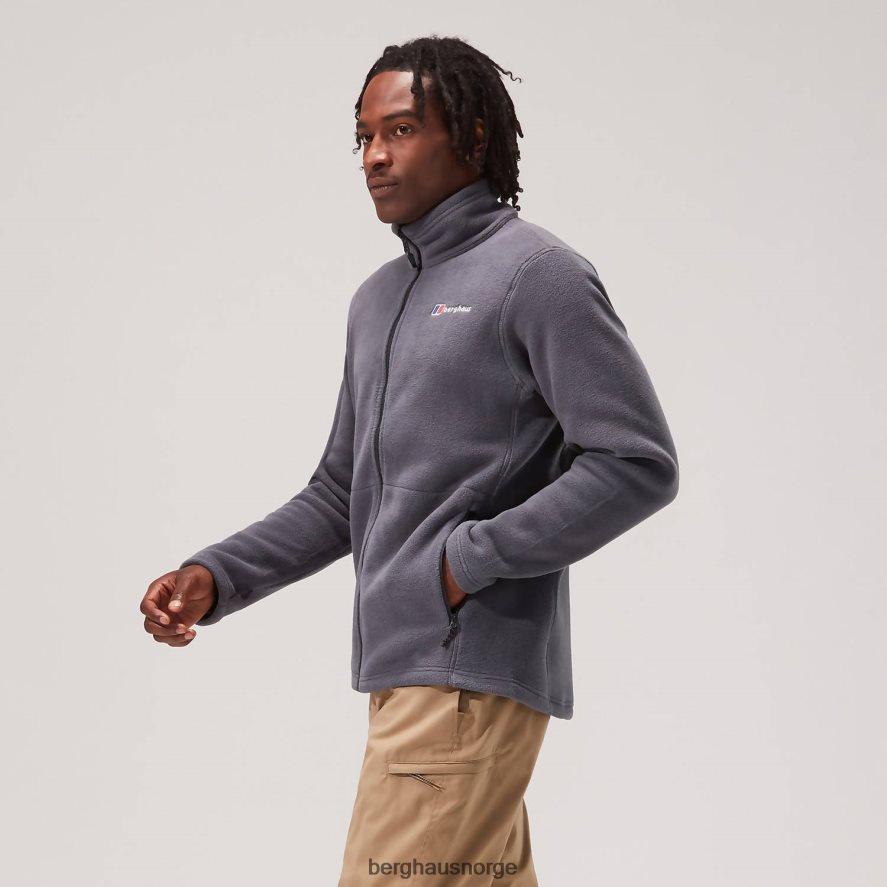 prisme interaktiv polartec-jakke Berghaus menn mørk grå F262D699 klær