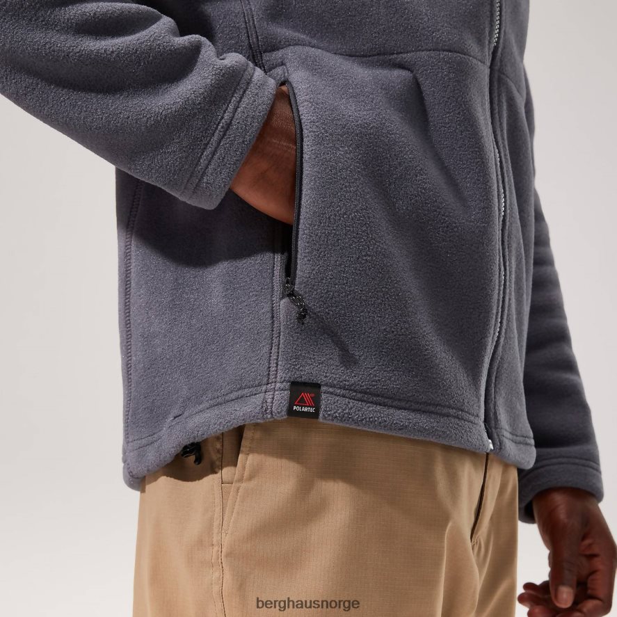 prisme interaktiv polartec-jakke Berghaus menn mørk grå F262D699 klær