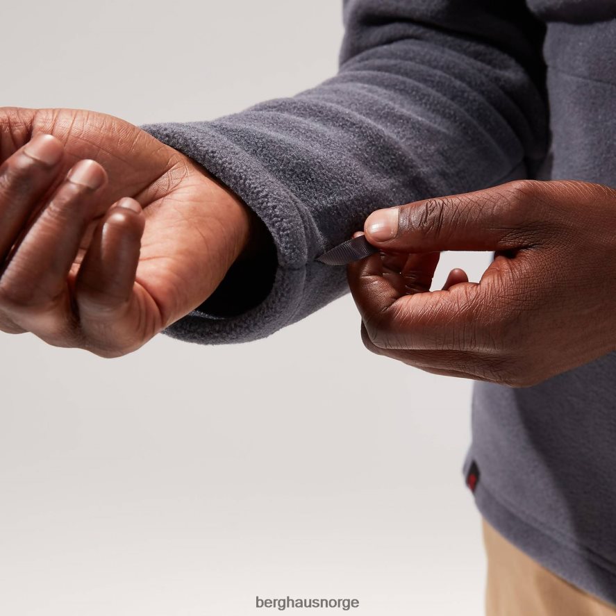 prisme interaktiv polartec-jakke Berghaus menn mørk grå F262D699 klær