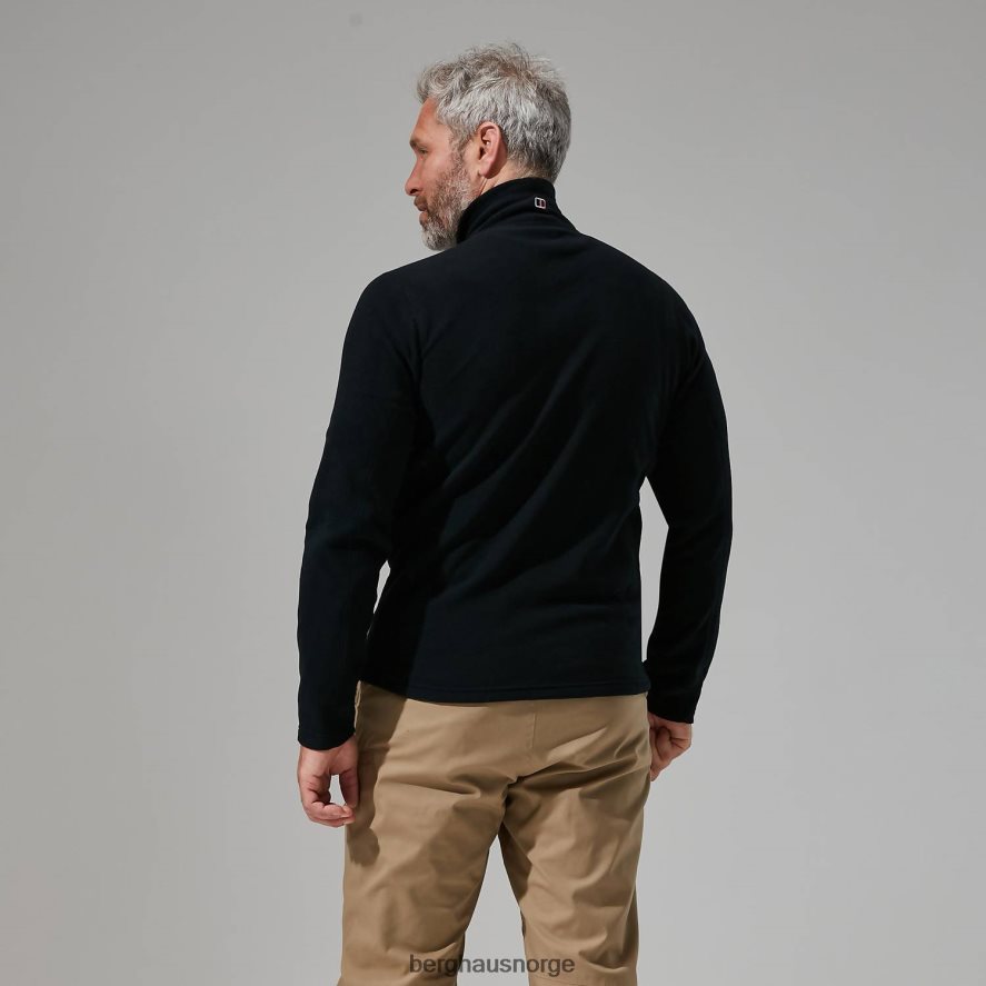 prisme micro polartec halv glidelås Berghaus menn svart F262D6114 klær