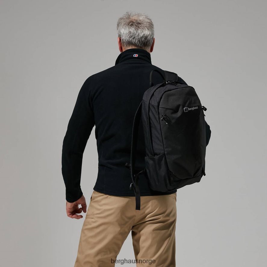 prisme micro polartec halv glidelås Berghaus menn svart F262D6114 klær