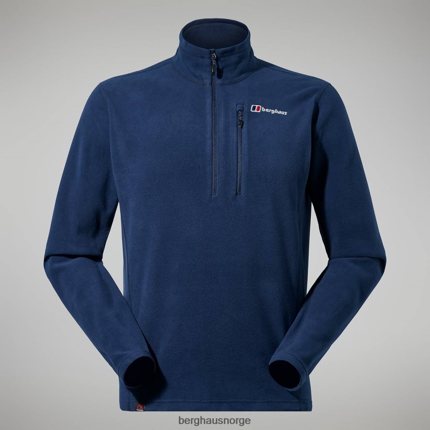 prisme micro polartec halv glidelås fleece Berghaus menn mørke blå F262D6156 klær