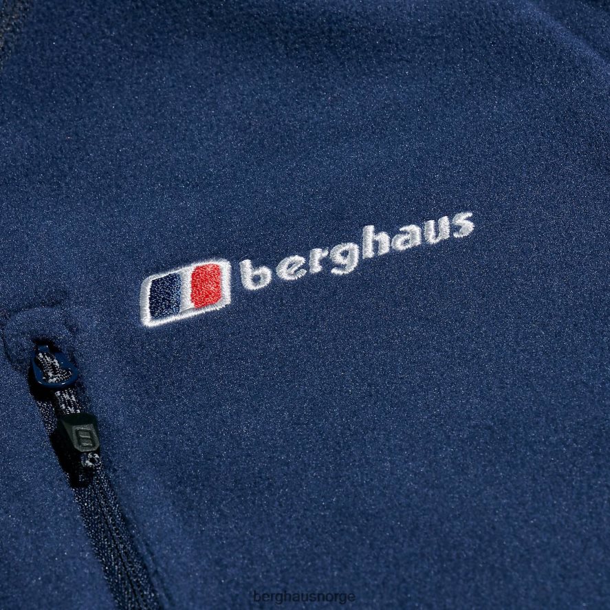 prisme micro polartec halv glidelås fleece Berghaus menn mørke blå F262D6156 klær